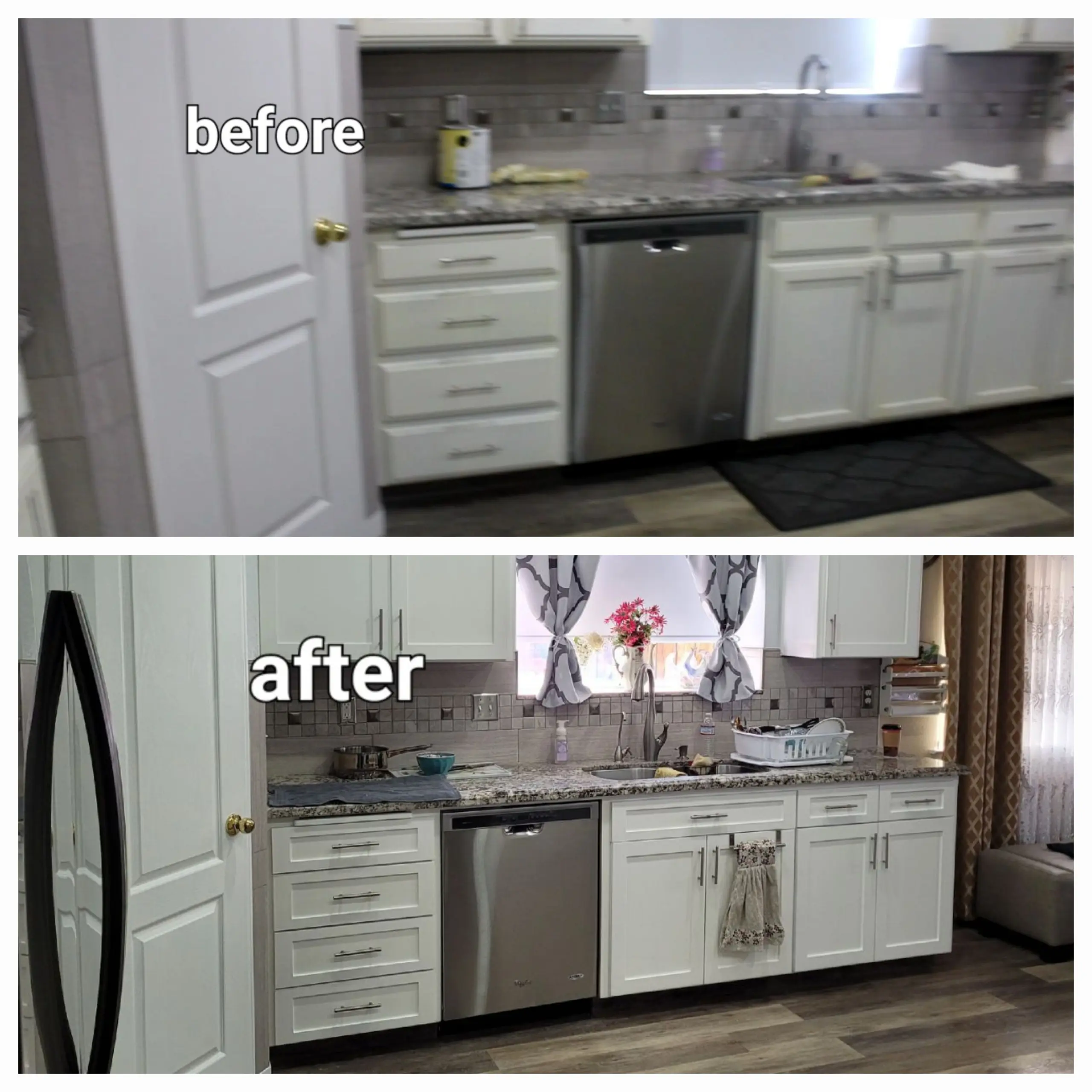 Cabinet refacing for kitchens in Fresno