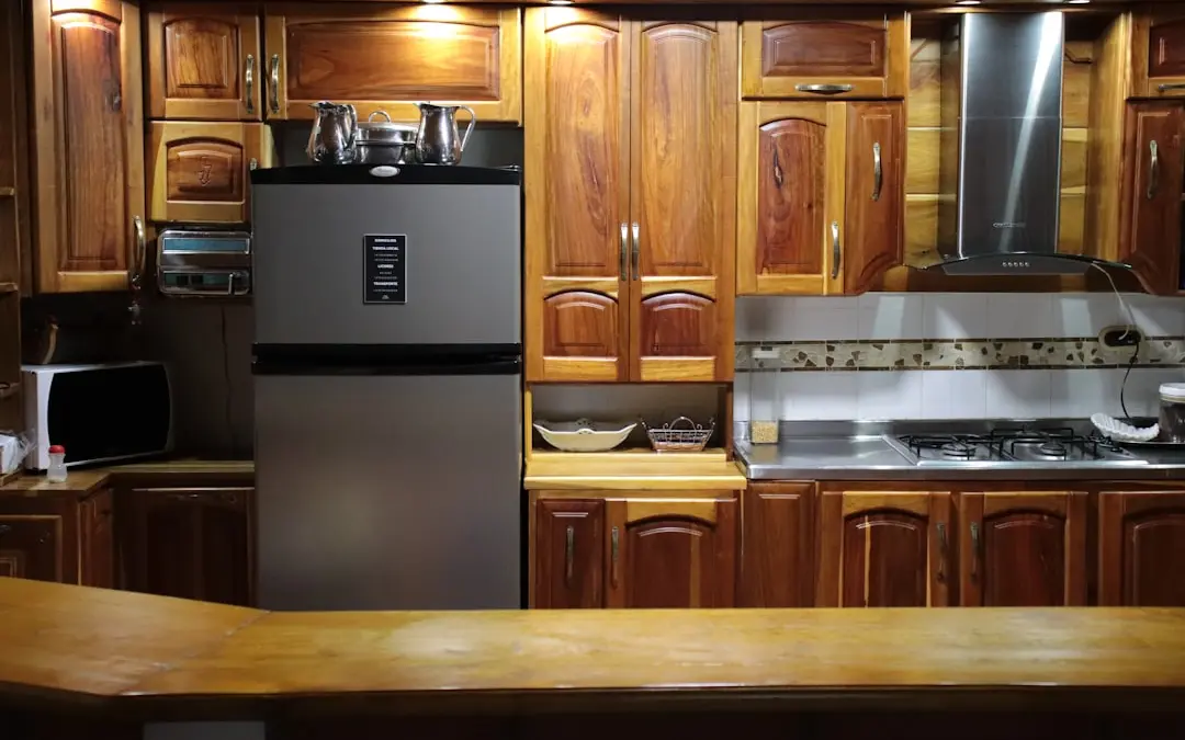 Photo kitchen cabinet refacing