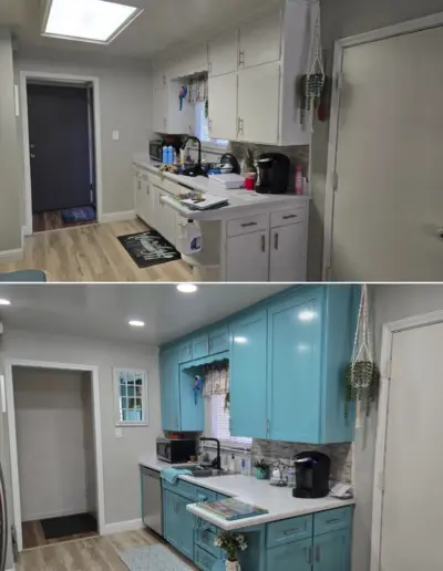 Kitchen refacing with new doors